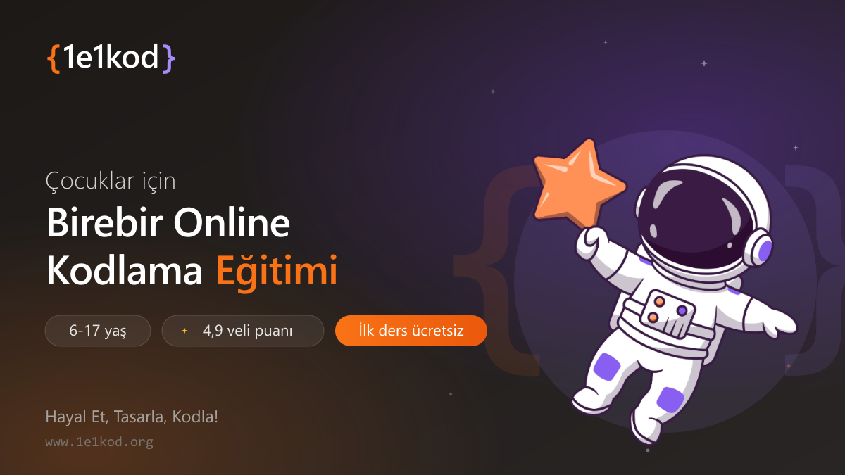 Birebir Online Kodlama Okulu 1e1kod