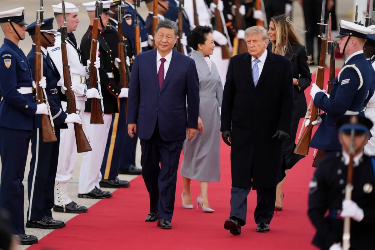 ABD’de Görkemli Karşılama: Trump’tan Şi Cinping’e Dikkat Çeken Tören