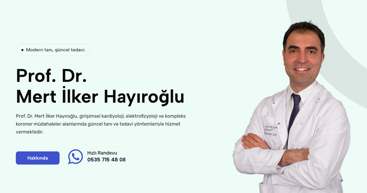 Kalbin Ritimlerini Uzun Süre Takip Etmek Mümkün mü? Prof. Dr. Mert İlker Hayıroğlu ile ILR Üzerine Söyleşi
