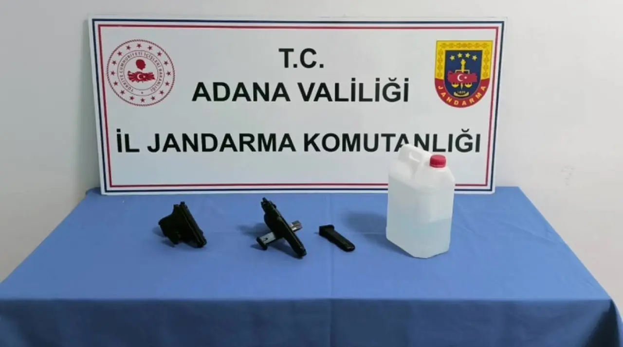 Adana’da Jandarmadan Silah Operasyonu: 6 Ruhsatsız Silah Ele Geçirildi