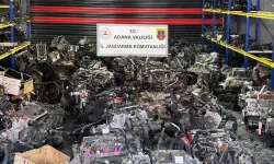 Adana'da 96 Kaçak Otomobil Motoru Bulundu ve Bir Kişi Tutuklandı