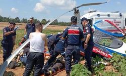 Adana'da Cayrokopter Zorunlu İniş Yaptı: Yaralılar Var