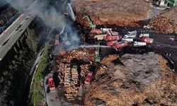 Adana’da Ahşap Panel Fabrikasında Korkutan Yangın