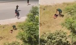 Serinlemek İçin Kanala Giren Çocuğu Babası Kemerle Dövdü