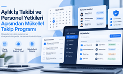 Aylık İş Takibi ve Personel Yetkileri Açısından Mükellef Takip Programı