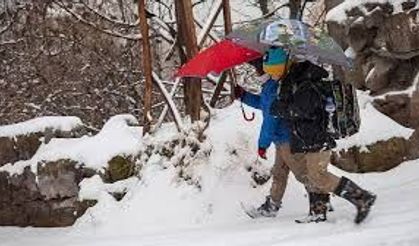 Bazı İllerde Eğitime Kar Engeli