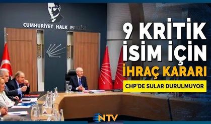 Chp'de Disiplin Süreci Başlatıldı: 9 İsmin İhracı İstendi