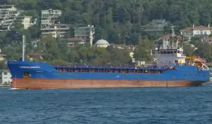 Marmara Denizi'nde Korkutan Gemi Kazası