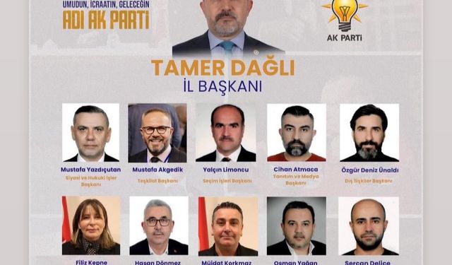 İbrahim Murat Gündüz’den AK Parti Adana İl Yönetimine Tebrik Mesajı