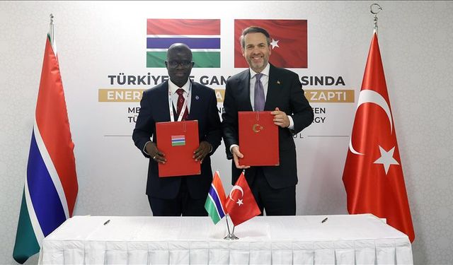 Türkiye ile Gambiya Arasında Enerjide Yeni Dönem