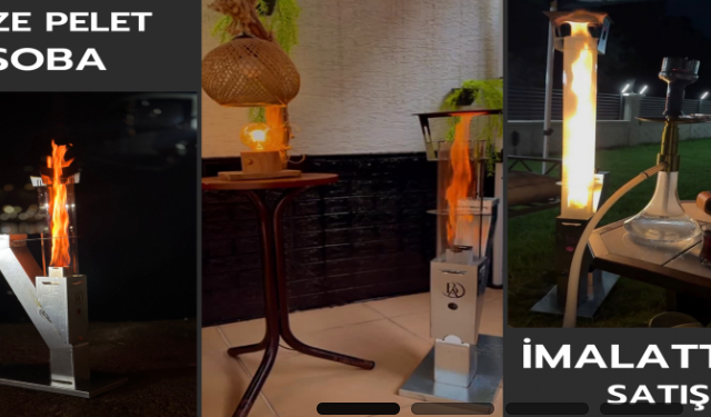 Estetik Tasarım ve Yüksek Performansa Sahip Pelet Soba Modelleri