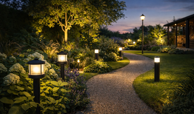 Bahçe Armatürleri ile Peyzaj Aydınlatması Nasıl Planlanır