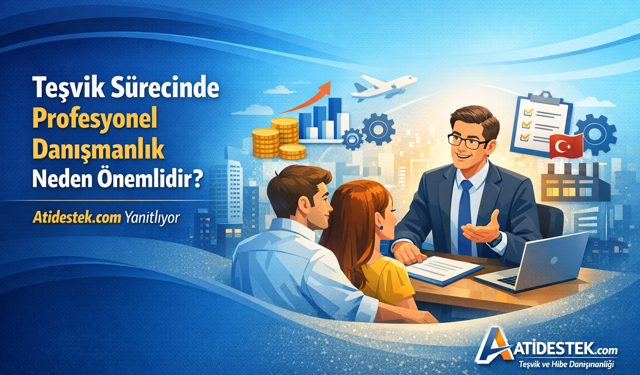 Teşvik Sürecinde Profesyonel Danışmanlık Neden Önemlidir? Atidestek.com Yanıtlıyor