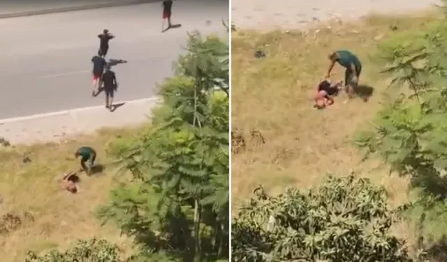 Serinlemek İçin Kanala Giren Çocuğu Babası Kemerle Dövdü