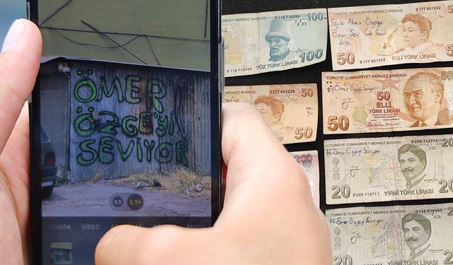 Adana'da Gizemli Aşk Mesajları Bu Kez Duvarlarda Ortaya Çıktı
