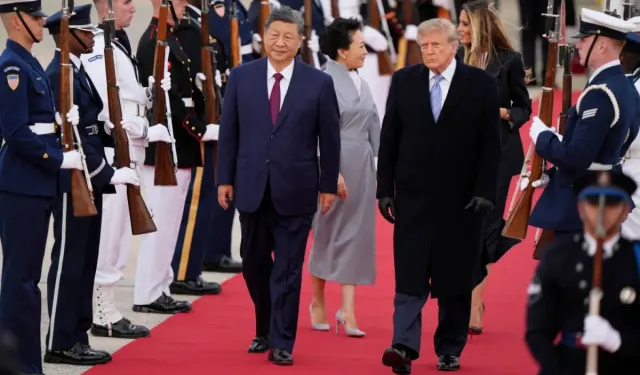 ABD’de Görkemli Karşılama: Trump’tan Şi Cinping’e Dikkat Çeken Tören