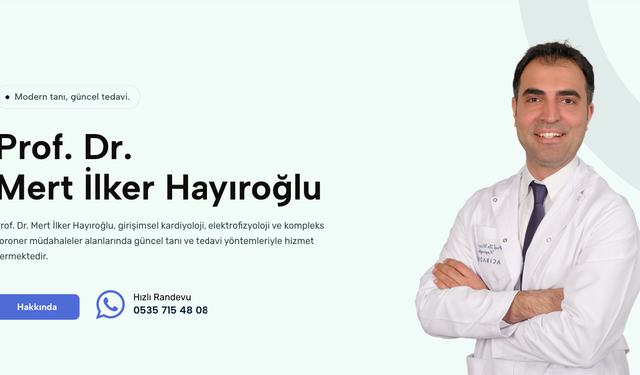 Kalbin Ritimlerini Uzun Süre Takip Etmek Mümkün mü? Prof. Dr. Mert İlker Hayıroğlu ile ILR Üzerine Söyleşi