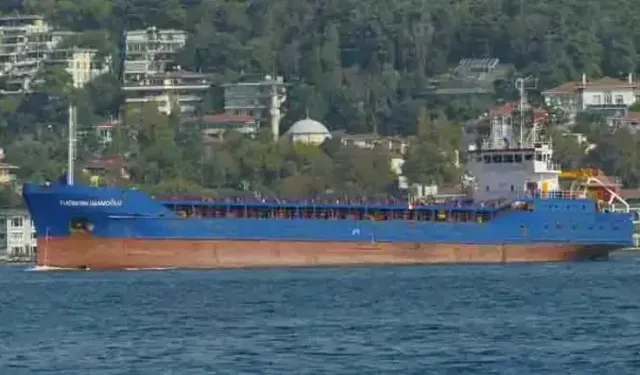 Marmara Denizi'nde Korkutan Gemi Kazası