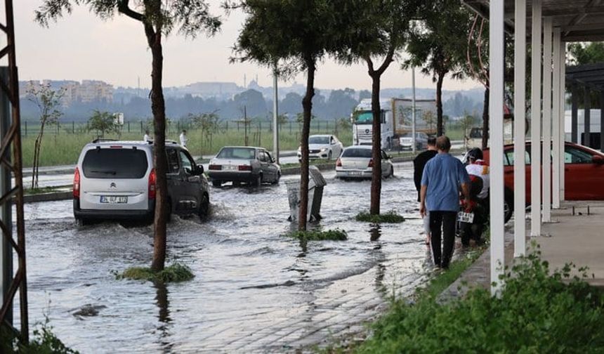 Adana'da Dolu Yağışı: Vatandaşlar Araçlarını Kilimlerle Korudu