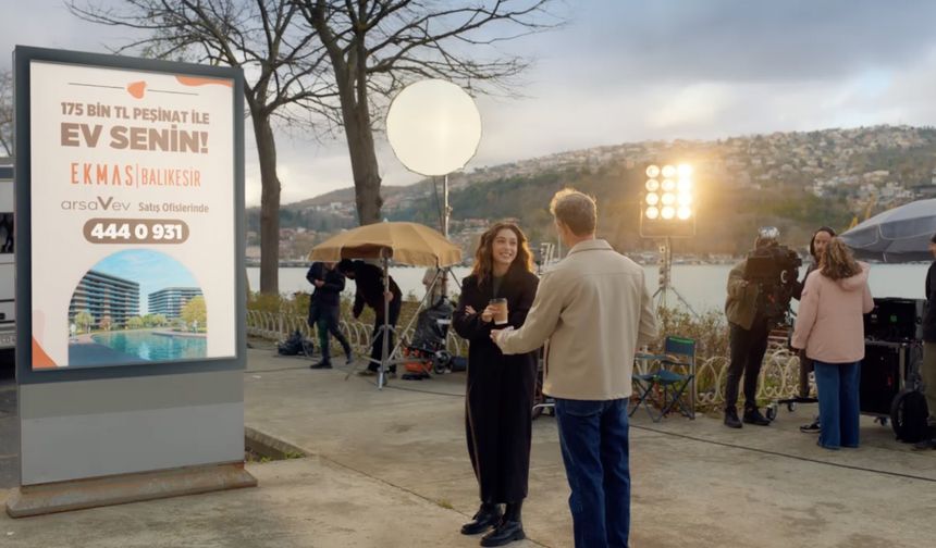 Cemre Baysel ve Onur Buldu, EKMAS Balıkesir’in Yeni Reklam Yüzü Oldu