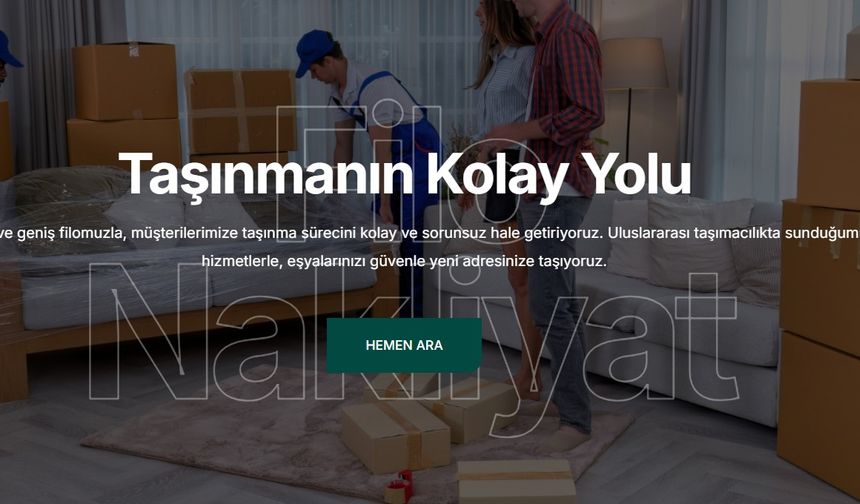 Yurtdışında Yeni Hayat, Profesyonel Taşınma: Filo Nakliyat ile Tanışın!