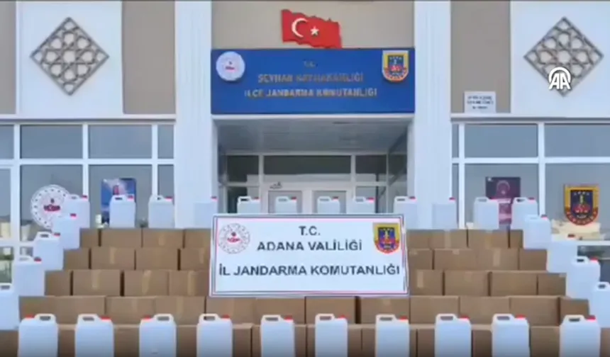 Adana’da Tırda 2 Bin 920 Litre Kaçak Etil Alkol Ele Geçirildi: 2 Gözaltı