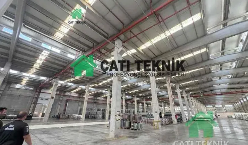 Endüstriyel Çatılarda Güvenli ve Kesintisiz Çözüm