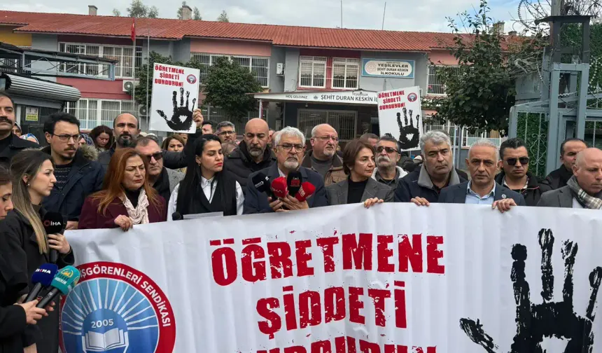 Adana’da Öğretmene Silahlı Saldırı: Eğitim-İş’ten Sert Tepki