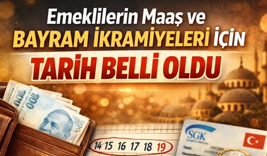 Emeklilerin Maaş Ve İkramiyeleri Bayram Öncesi Ödenecek