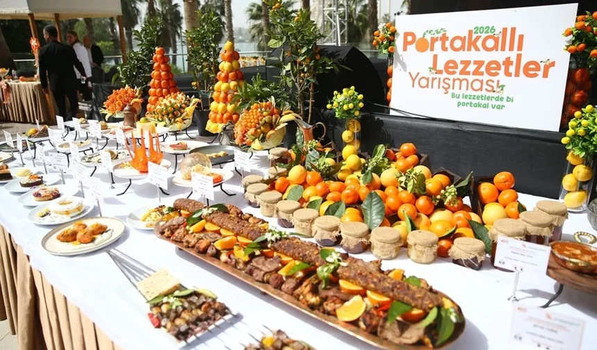 Adana'da Portakallı Lezzetler Yarışması Düzenlendi
