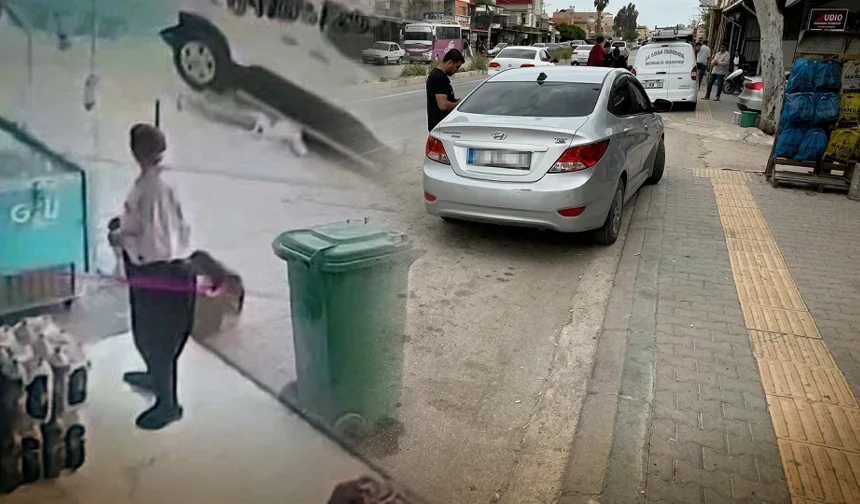 Adana'da Mucize Kurtuluş: Aracın Altına Giren Çocuğu Vatandaş Son Anda Fark Etti