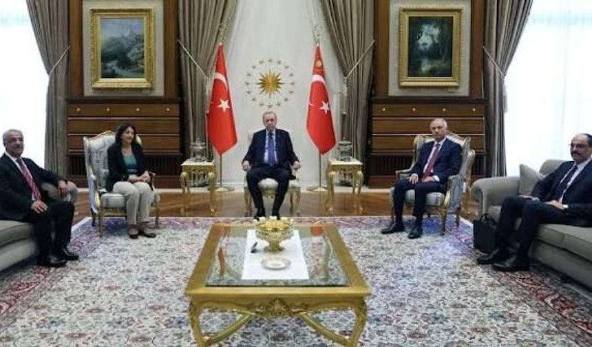 İmralı Heyeti, Cumhurbaşkanı Erdoğan İle Görüştü