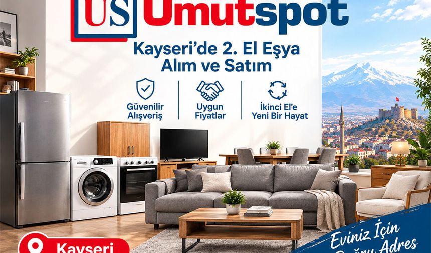Kayseri İkinci El Eşya Alanlar
